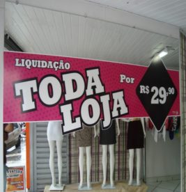Adesivos para vitrine