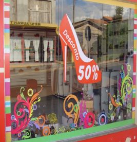 Adesivos para vitrine