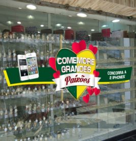 Adesivos para vitrine